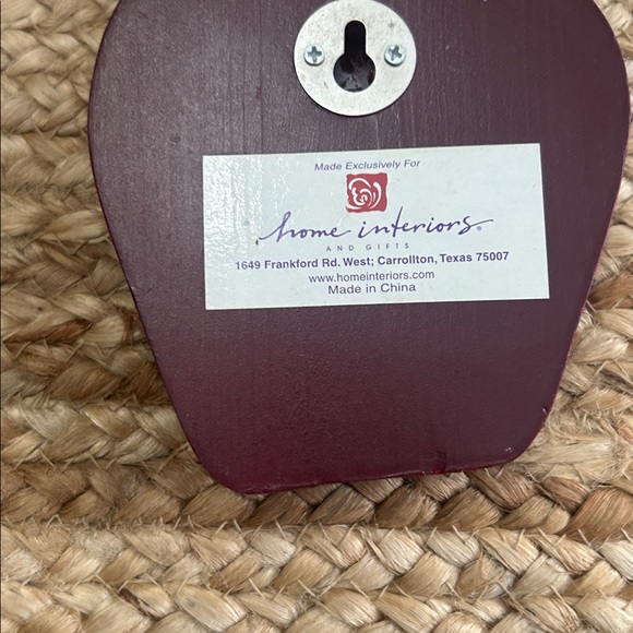 Home Interiors Burgundy Apple Wall Art - Picture 3 of 3